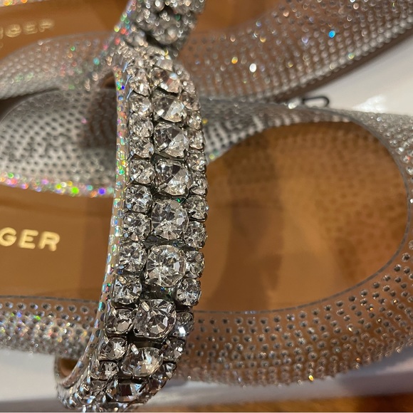 NIB Kurt Geiger London PRINCELY VINYL Embellished Mules 7.5 (FINAL PRICE)#1025 - Picture 6 of 12